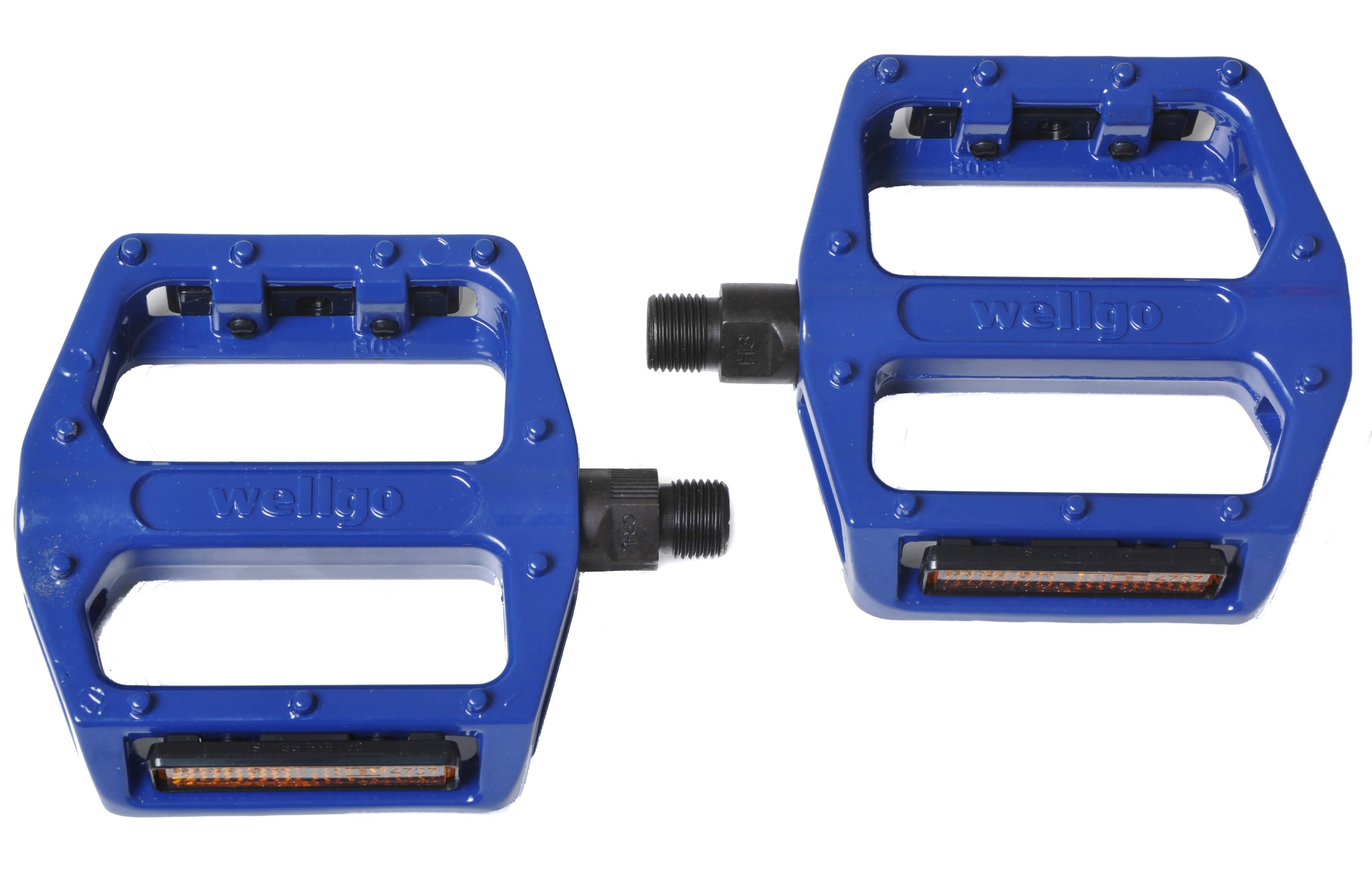 blue bmx pedals