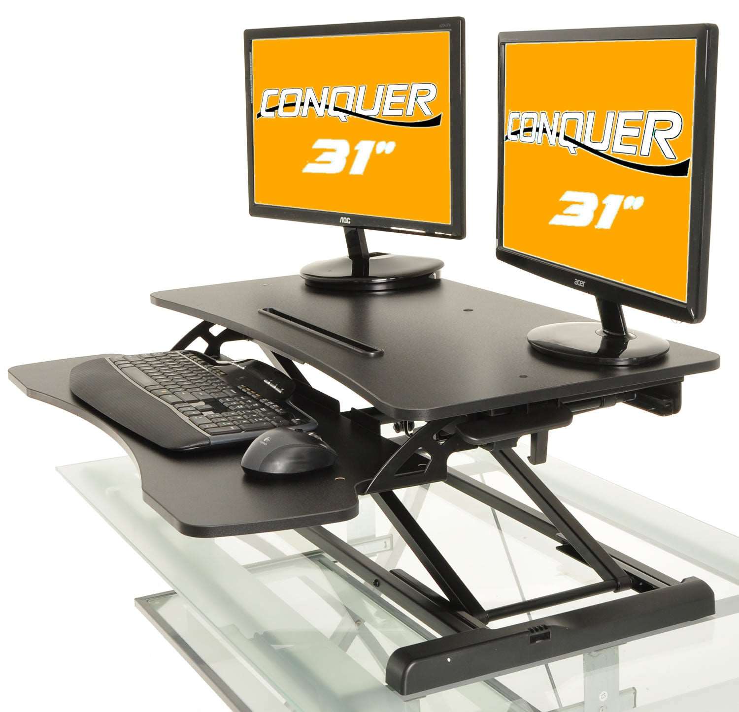 tabletop sit stand desk