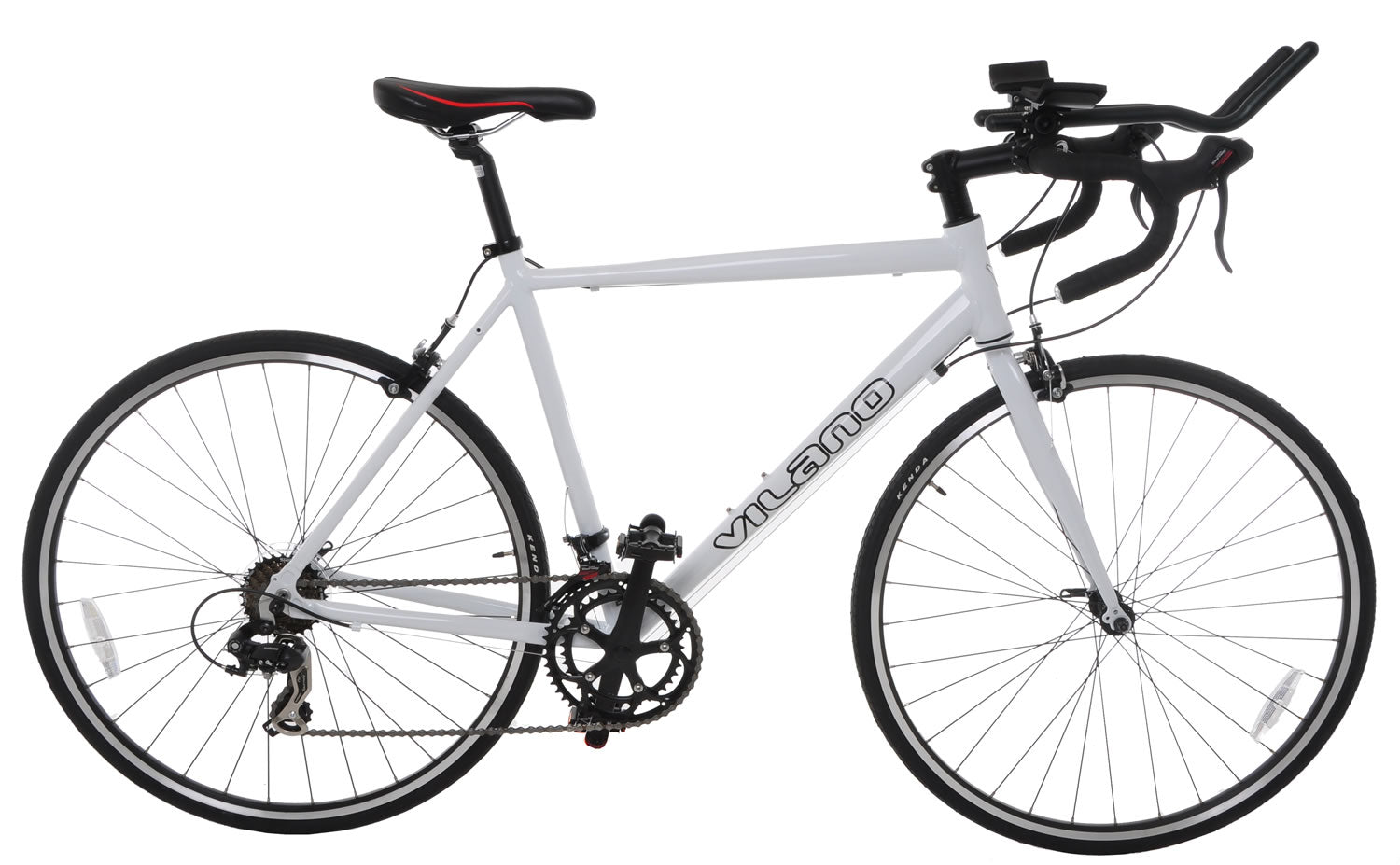 vilano road bike white