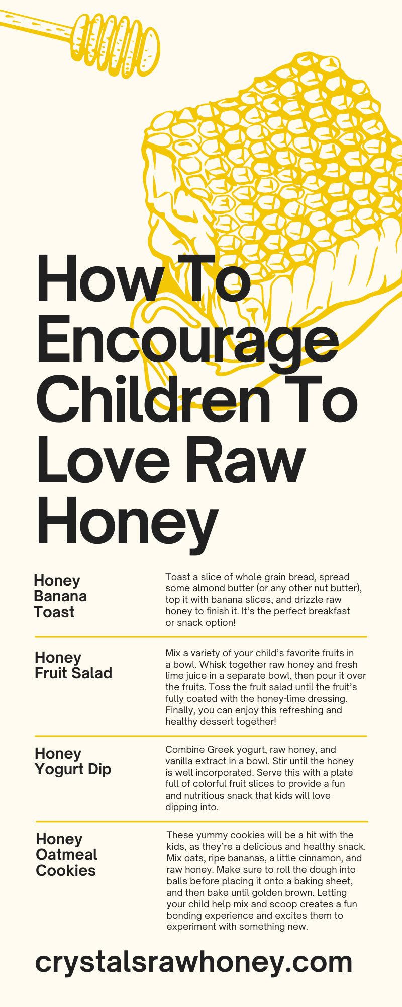 How To Encourage Children To Love Raw Honey