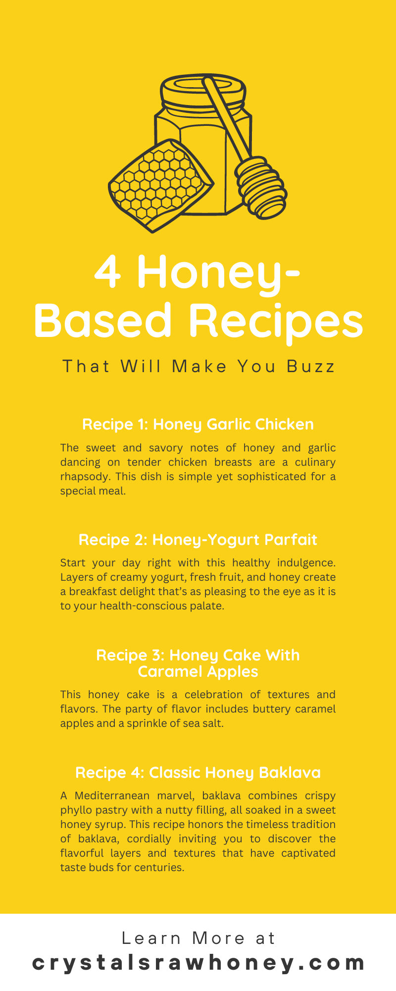 4 Honey-Based Recipes That Will Make You Buzz