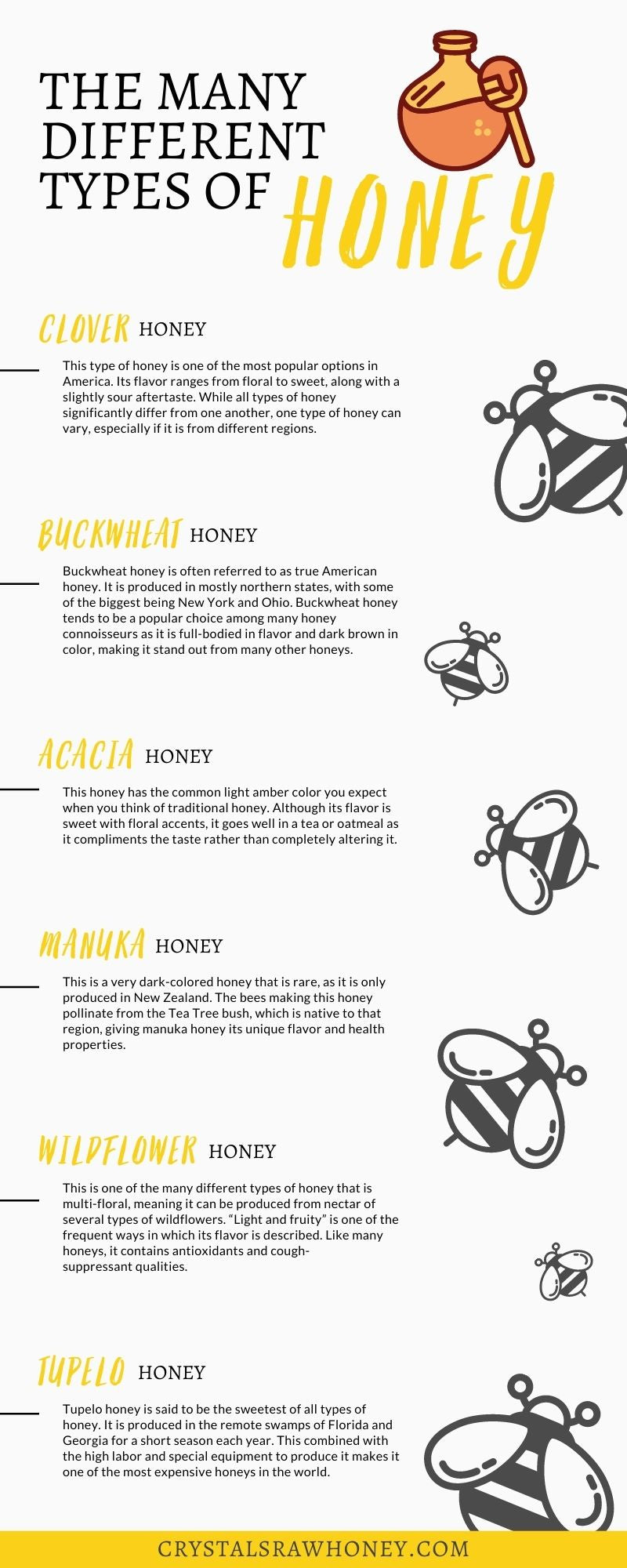 8 Types of Honey (and Where to Get Them)