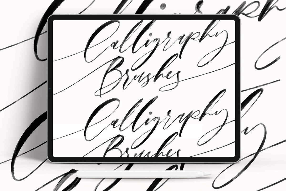 Calligraphy Brushes for Procreate – SuperNiceStuff