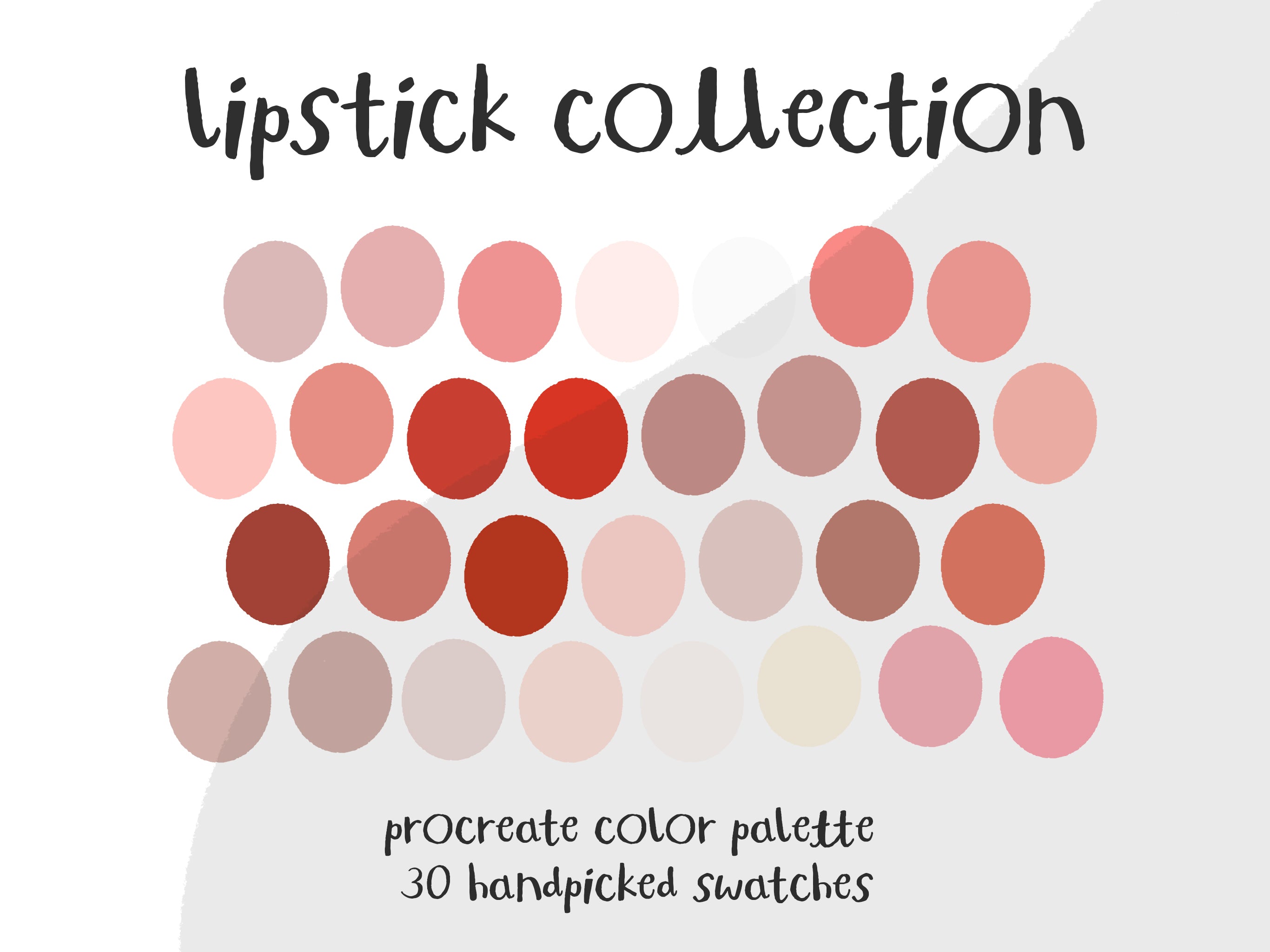 Download Color Palette For Procreate Lipstick Collection Supernicestuff