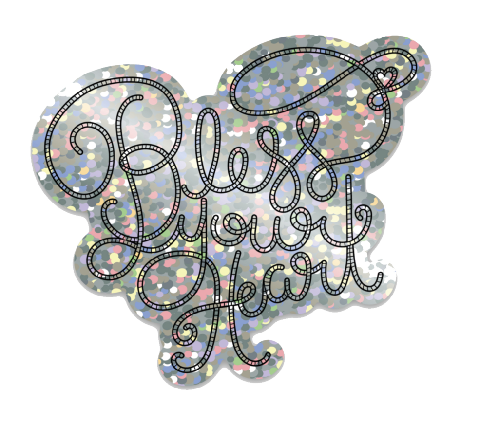 Disco Ball Holographic Sticker – Haven Print Co.