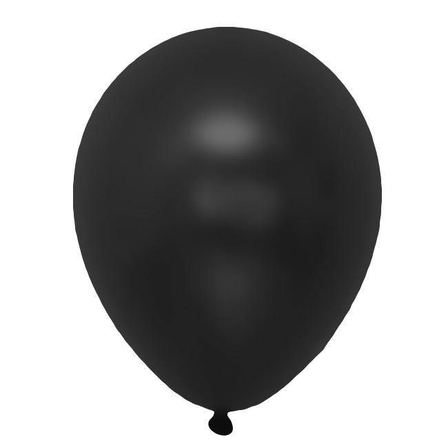 Verslinden bal Gezamenlijk Zwarte Ballonnen (10 stuks / 30 CM) – PartyPro.nl