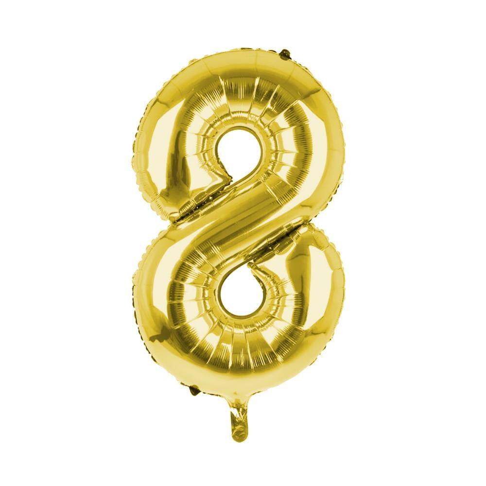 Mogelijk tekort Verscheidenheid Cijfer Ballon '8' Goud (100CM) – PartyPro.nl