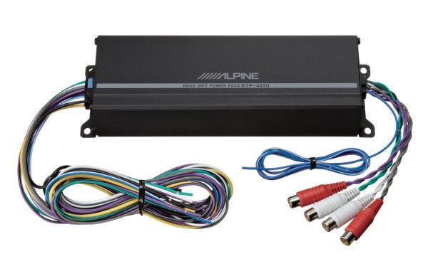 Alpine KTP-445U : 4ch x 45W RMS @ 2Ω/4Ω Amplifier – Jackson Tint