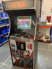 Customised upright arcade machine