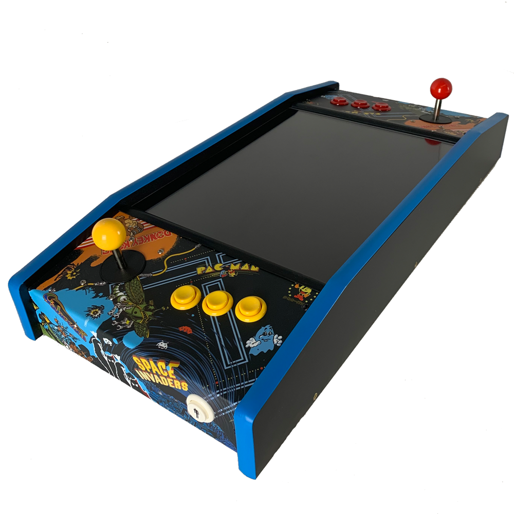 Table Top Bar Top Arcade Machine With 60 Classic Retro Games Multigame Theme Ebay