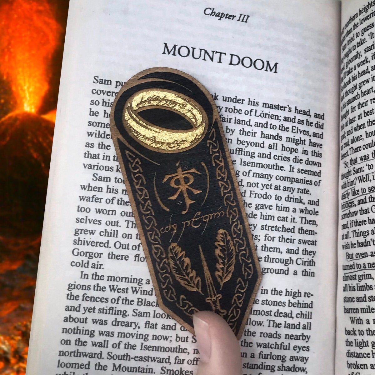 The One Ring Woodmark Tolkien Middle Earth Lord of the Rings