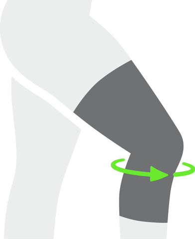 Sports Compression Knee Support Grösse finden