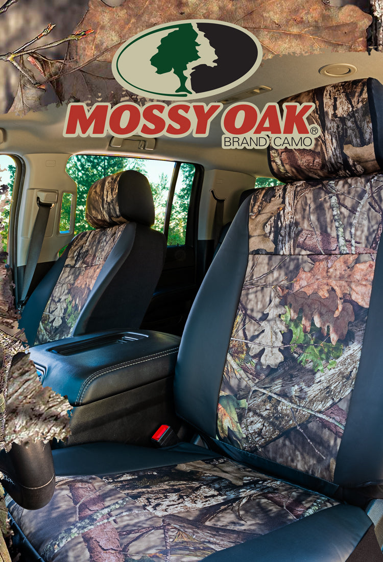 Mossy Oak Seat Covers for Cars, Trucks, SUVs, MiniVans – LeadPro Inc
