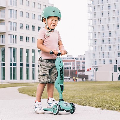 Scoot&Ride cykelhjelm XXS-S, forest – All About Kids