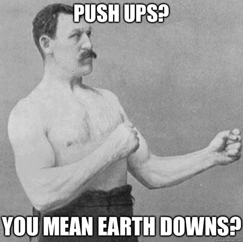 push up meme