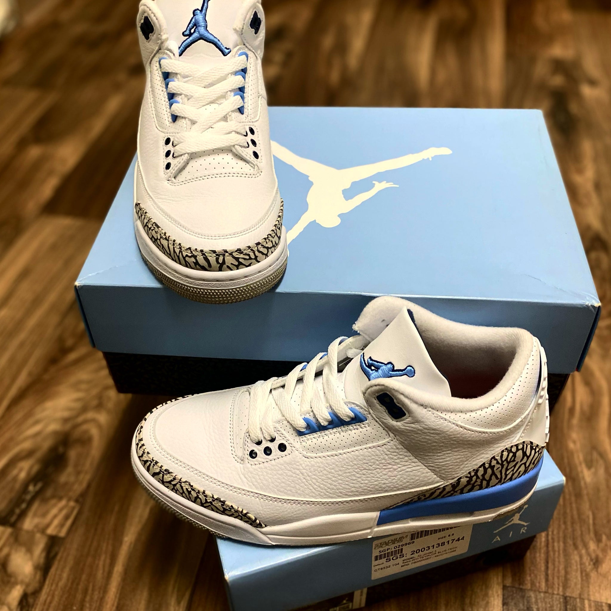 unc 3s size 8