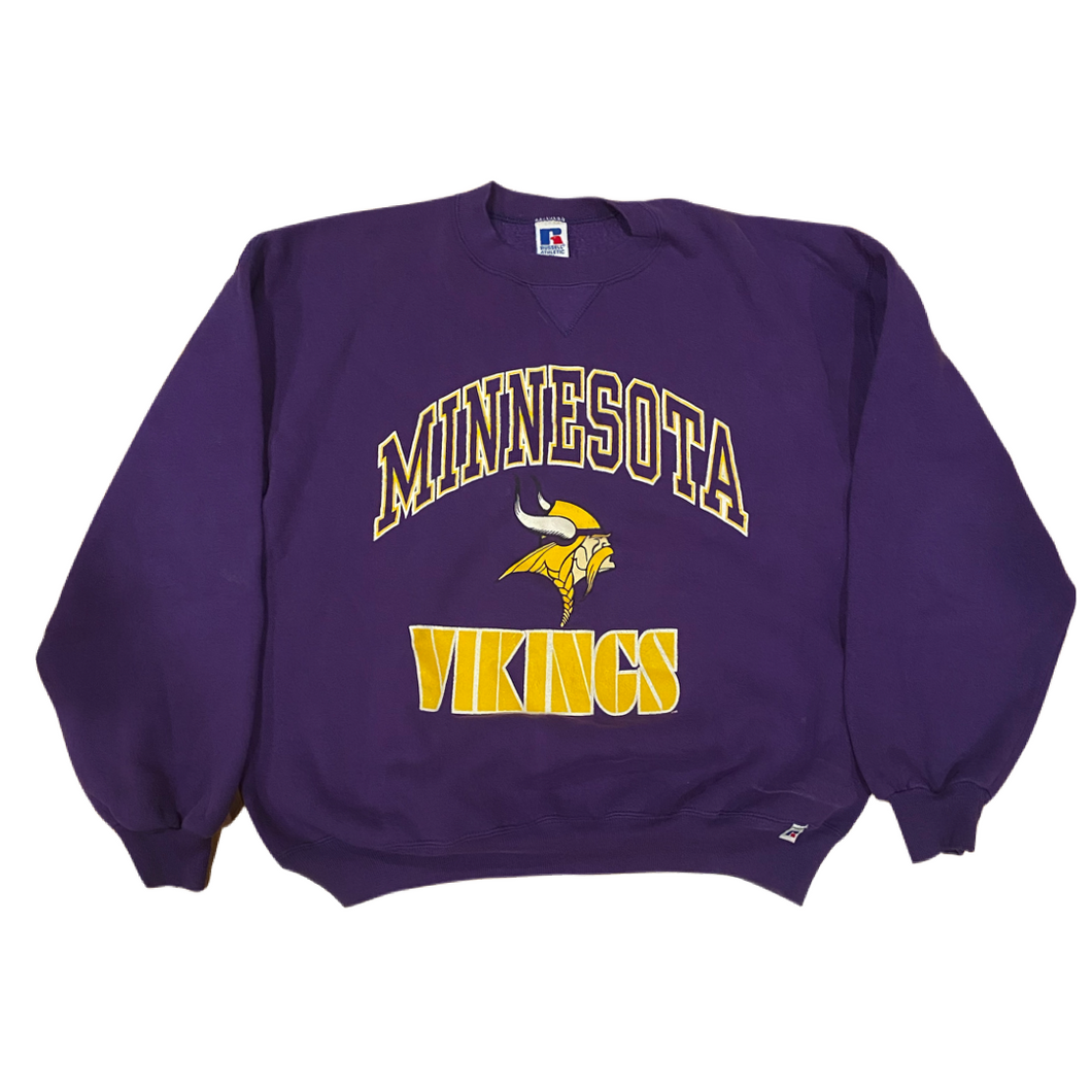 VINTAGE MINNESOTA VIKINGS SWEATSHIRT - ShopperBoard