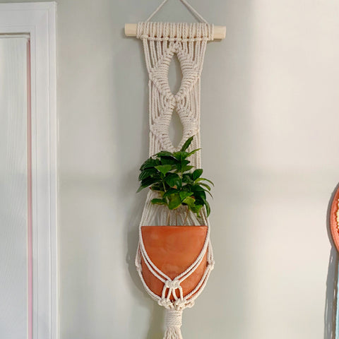 Macrame PATTERN, Macrame Wall Plant Hanger Digital PDF Pattern