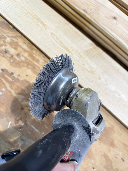 osborn brush defelting sanding angle grinder brush