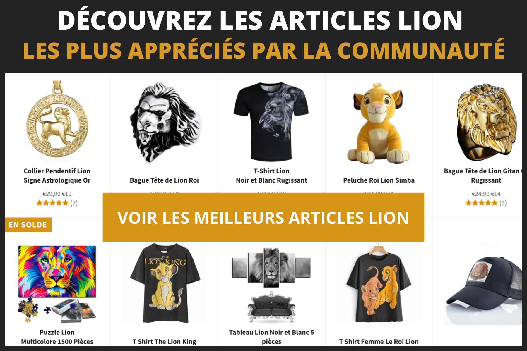 Articles lion.