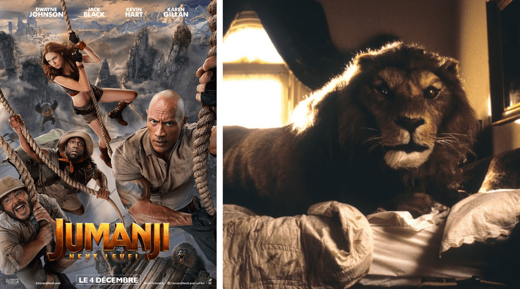 Jumanji lion.