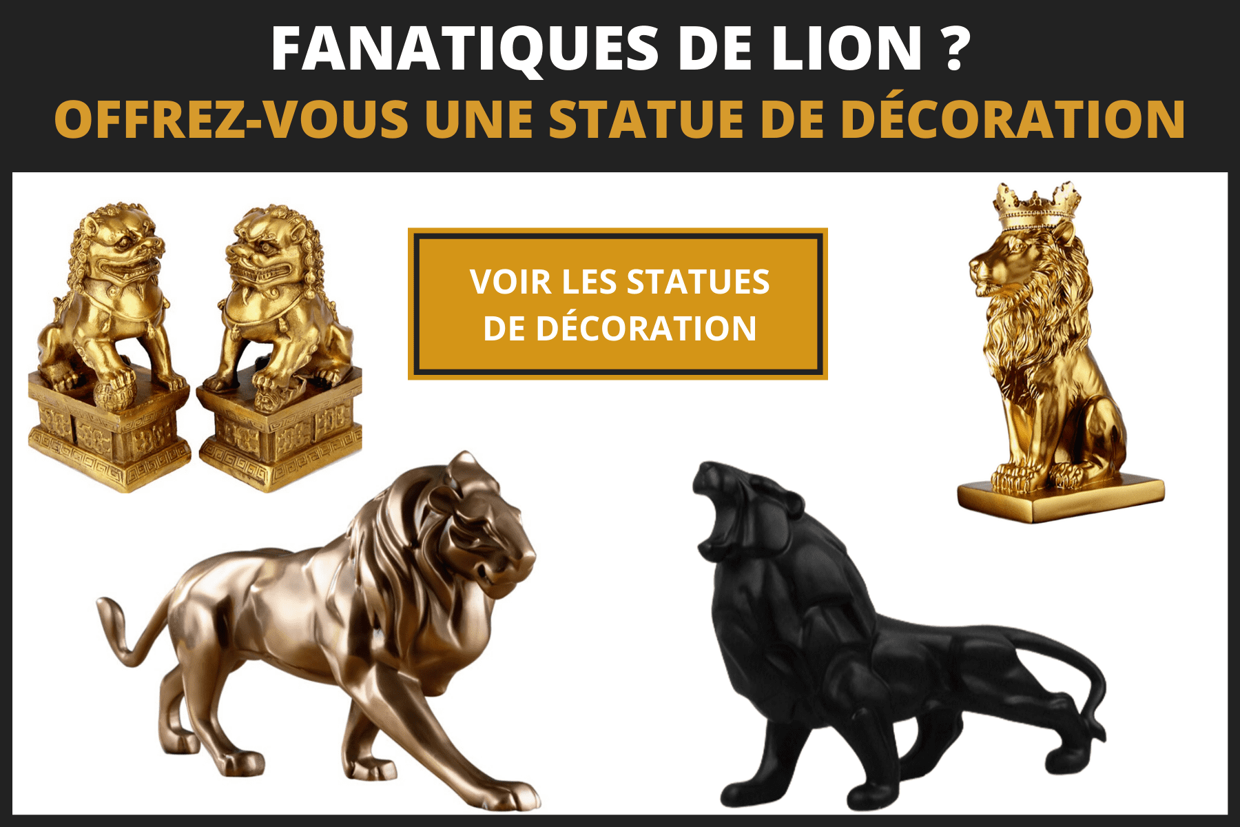 Statues lion