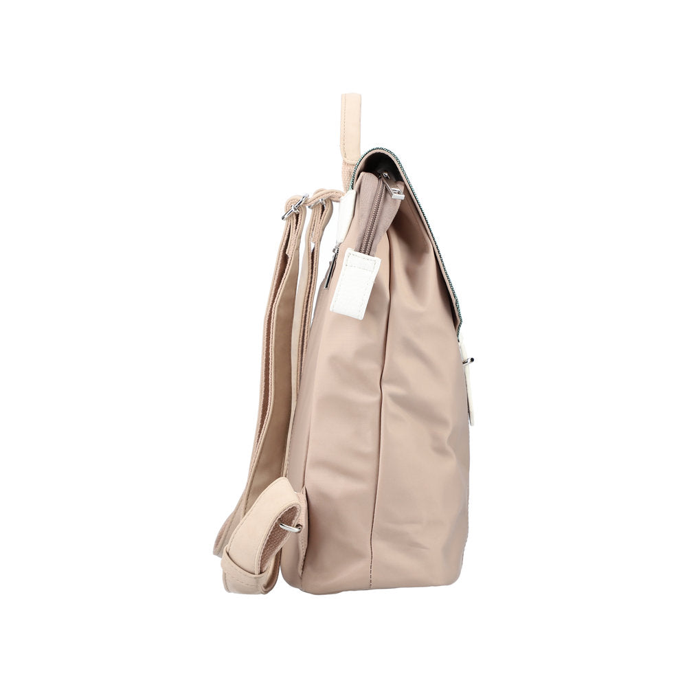 Rieker H1086-60 Backpack Beige/Mint/White