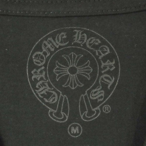 CHROME HEARTS クロムハーツ（原本無） SCRLLBL OSAKA 大阪限定 プリント ロゴ 半袖 Tシャツ ブラック系  M【極上美品】【中古】