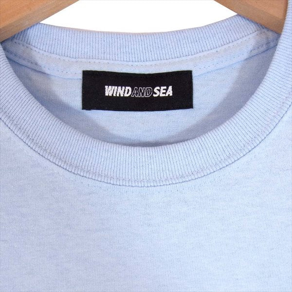 シャツ⊙ 新品WIND AND SEA×SOPHNET. Tシャツ水色XLの通販 by