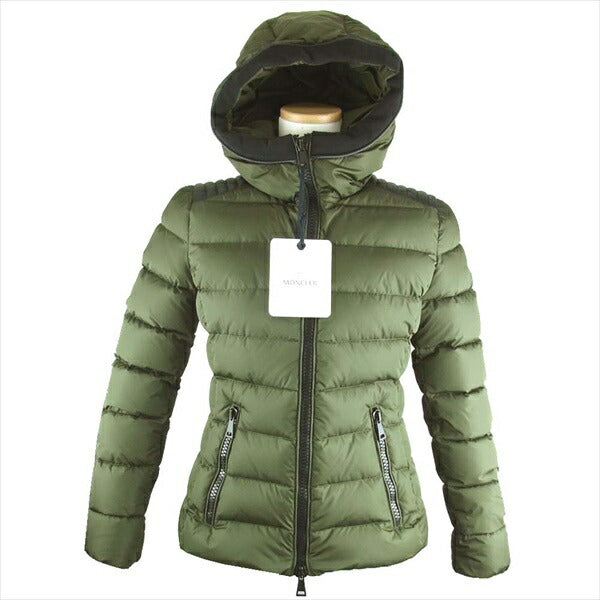 モンクレール moncler ライトダウンジャケット カーキ AURE 0 S