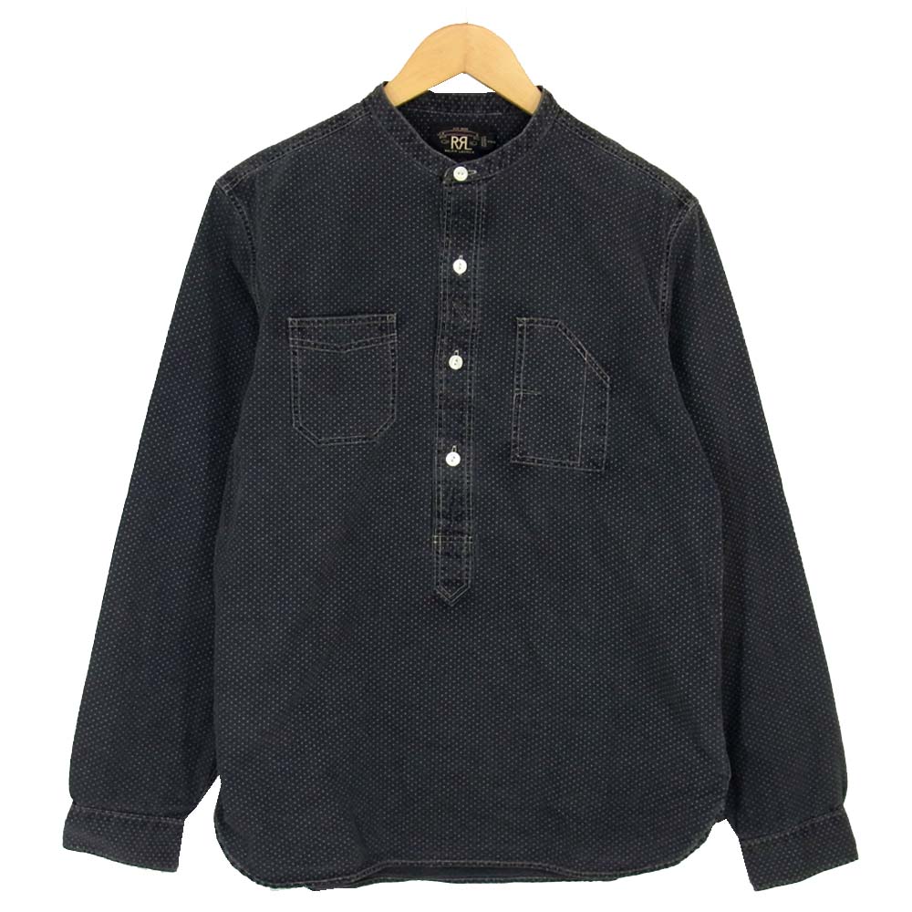 19600円新品 在庫有 公式の RRL バンドカラー プルオーバー