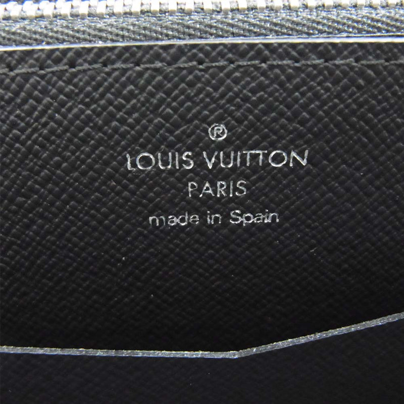 LOUIS VUITTON ルイ・ヴィトン ジッピーXL ダミエ グラフィット ラウンドジップ 長財布 ブラック系 グレー系【美品】【中古】