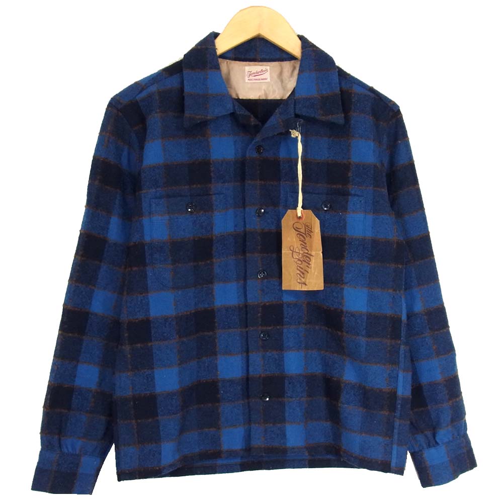 TENDERLOIN T―WOOL テンダーロイン ウール チェックシャツ www.binan