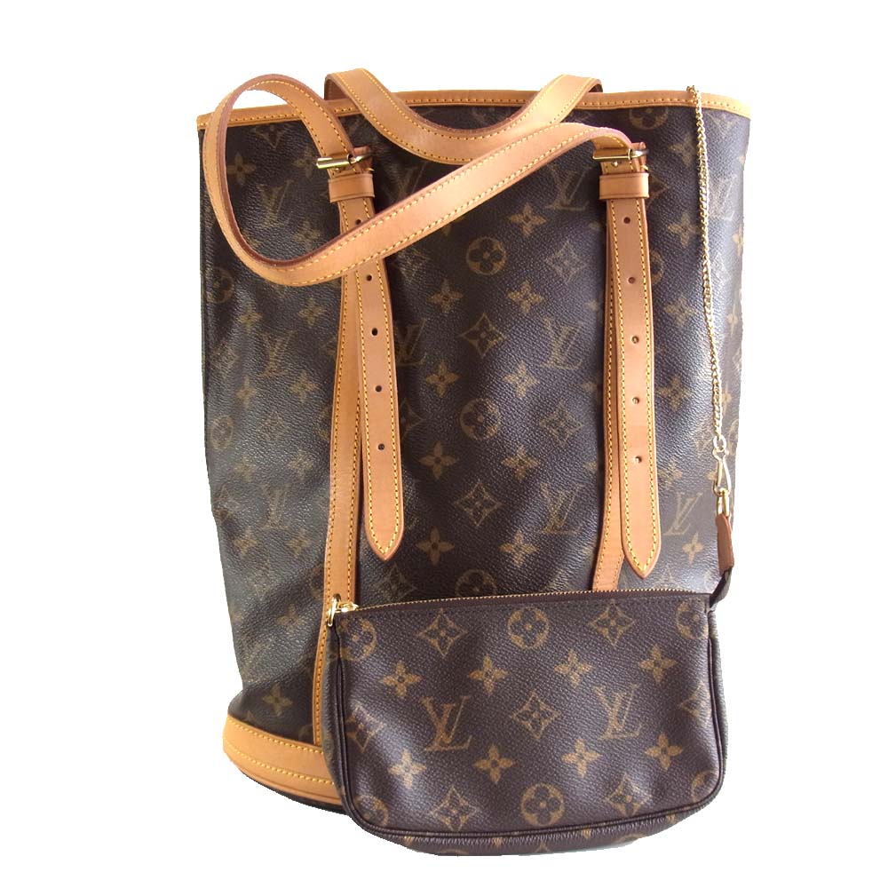 開店記念セール！】 ＊現状品＊LOUIS VUITTON バケットPM ※内部劣化