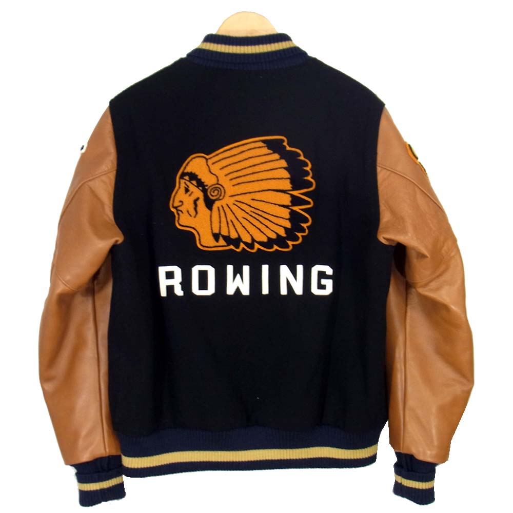 The REAL McCOY'S ザリアルマッコイズ SPORTS VARSITY JACKET ROWING