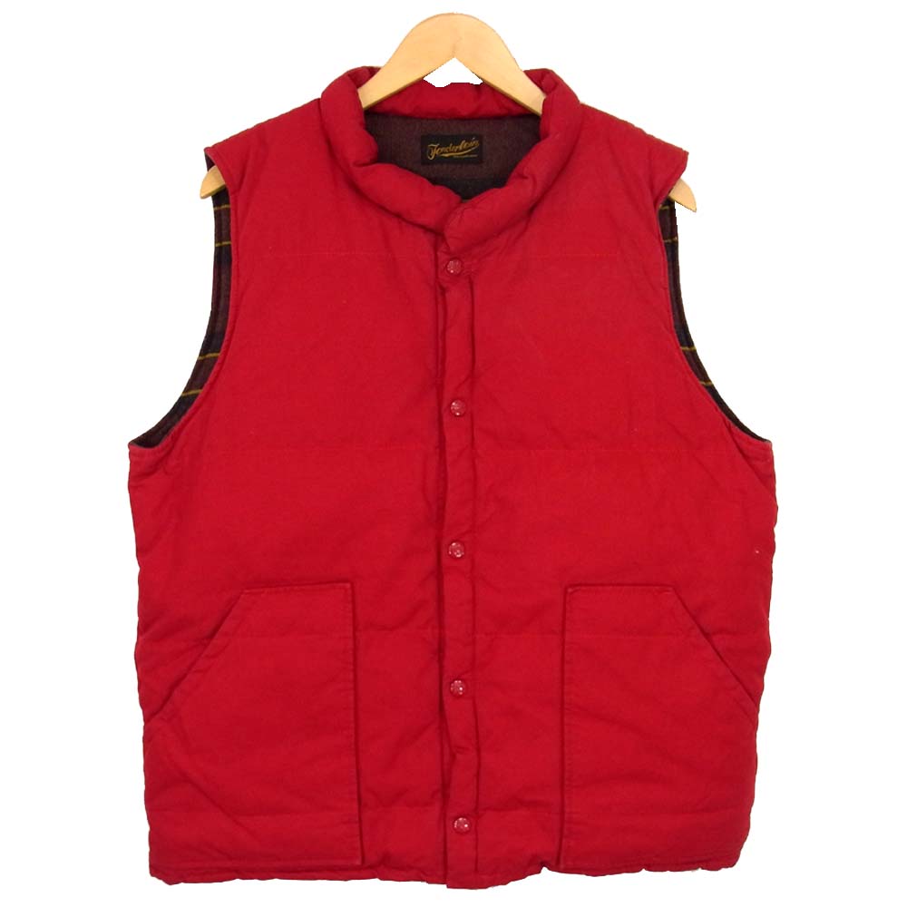 TENDERLOIN テンダーロイン T-NRA DOWN VEST ダウン ベスト レッド系 L