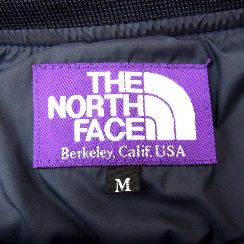 THE NORTH FACE ノースフェイス ND2563N PURPLELABEL パープルレーベル ダウンセーター ネイビー系 M【中古】