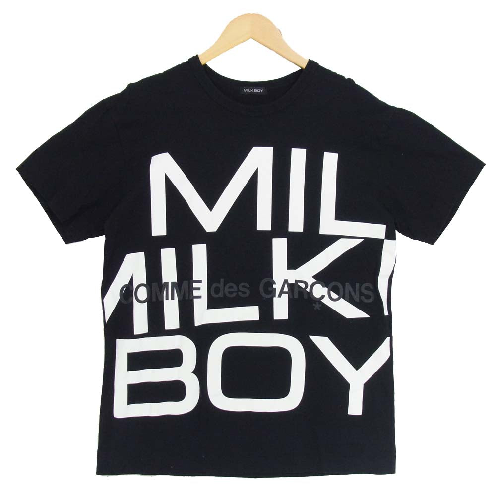 MILK ロゴカーディガン 黒 ミルク ミルクボーイ | www.chicshabu.com