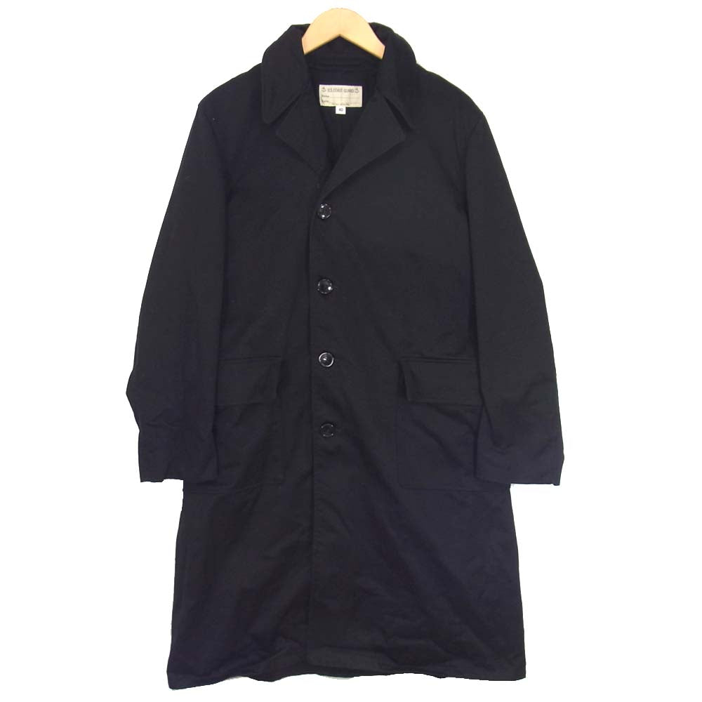 The REAL McCOY'S ザリアルマッコイズ MJ18008 US COASTGUARD OVERCOAT オーバー コート ブラック系  40【中古】