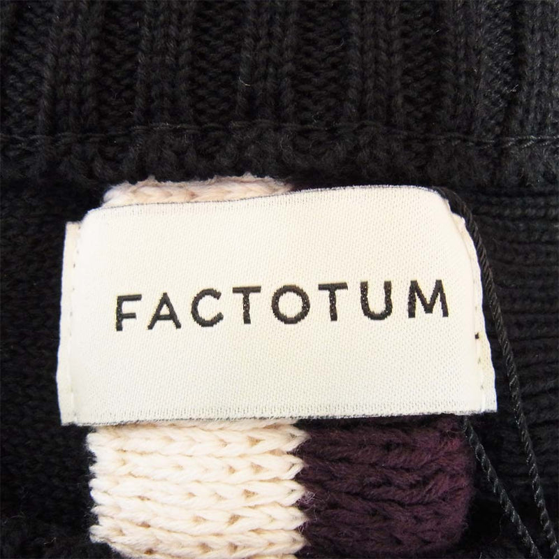 52%OFF!】 FACTOTUM ホワイトニット ファクトタム 美品 aob.adv.br