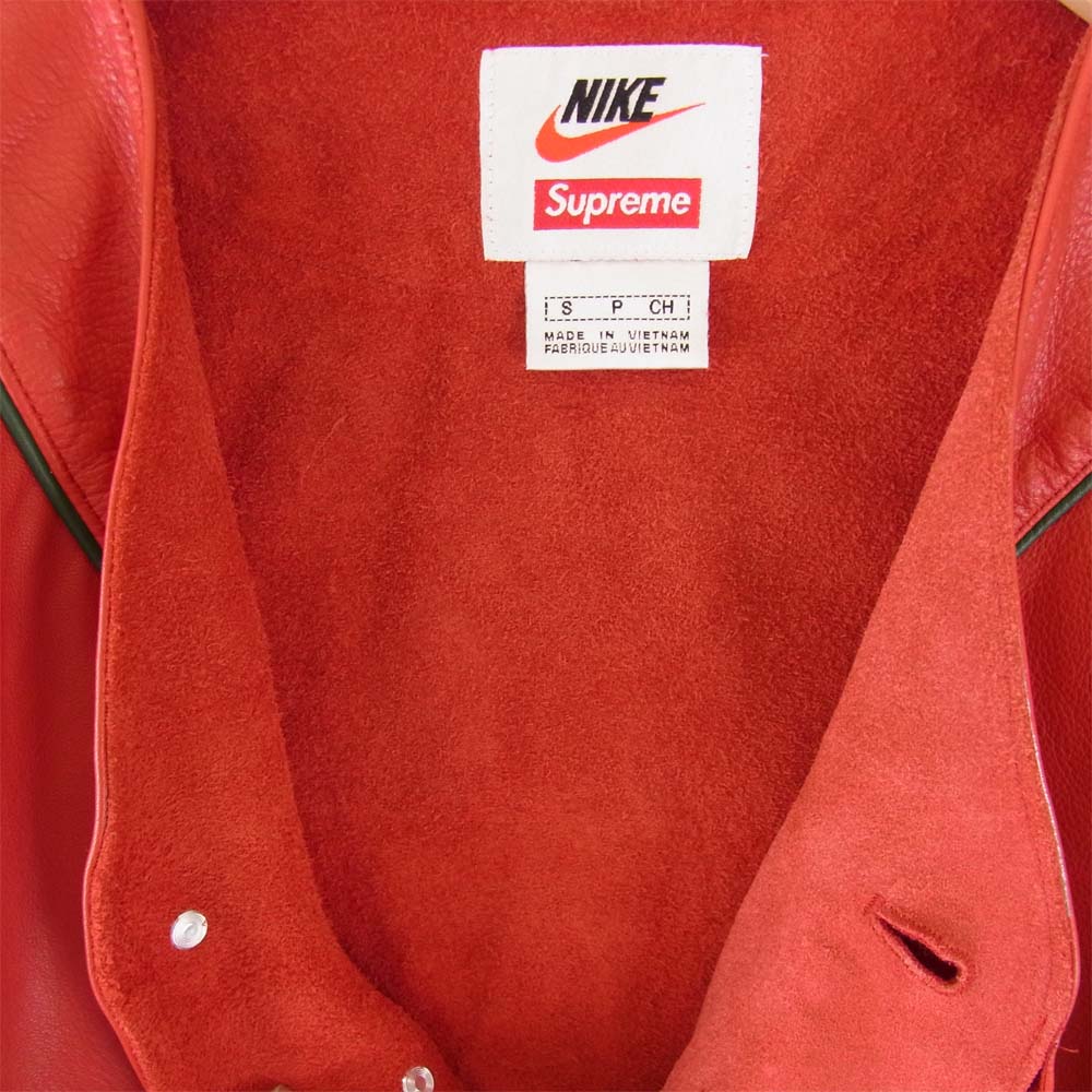 Supreme シュプリーム 19AW CK6221-687 ナイキ NIKE Leather Baseball