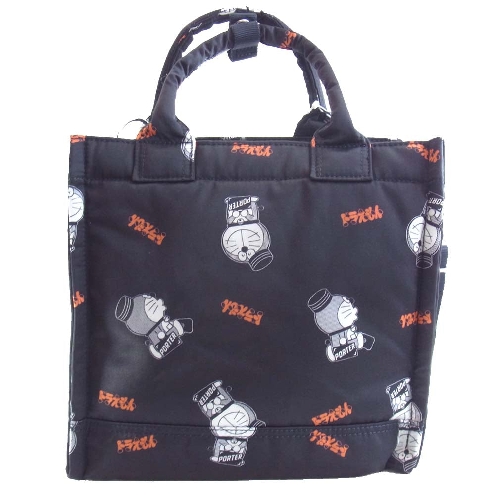 PORTER ポーター ドラえもん トートバッグ 2WAY TOTE BAG ブラック系