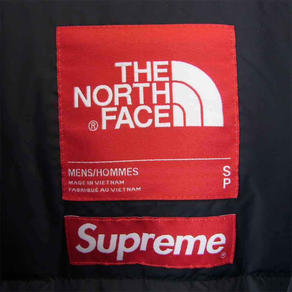 Supreme シュプリーム ND92001I × ノースフェイス The North Face Fur Nuptse Jacket ファー ヌプシ ブラック系 S【新古品】【未使用】【中古】