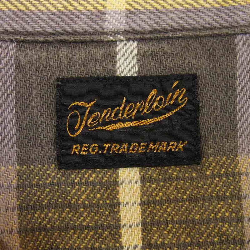 TENDERLOIN テンダーロイン T-HEAVY FLANNEL CHECK SHT ヘビー