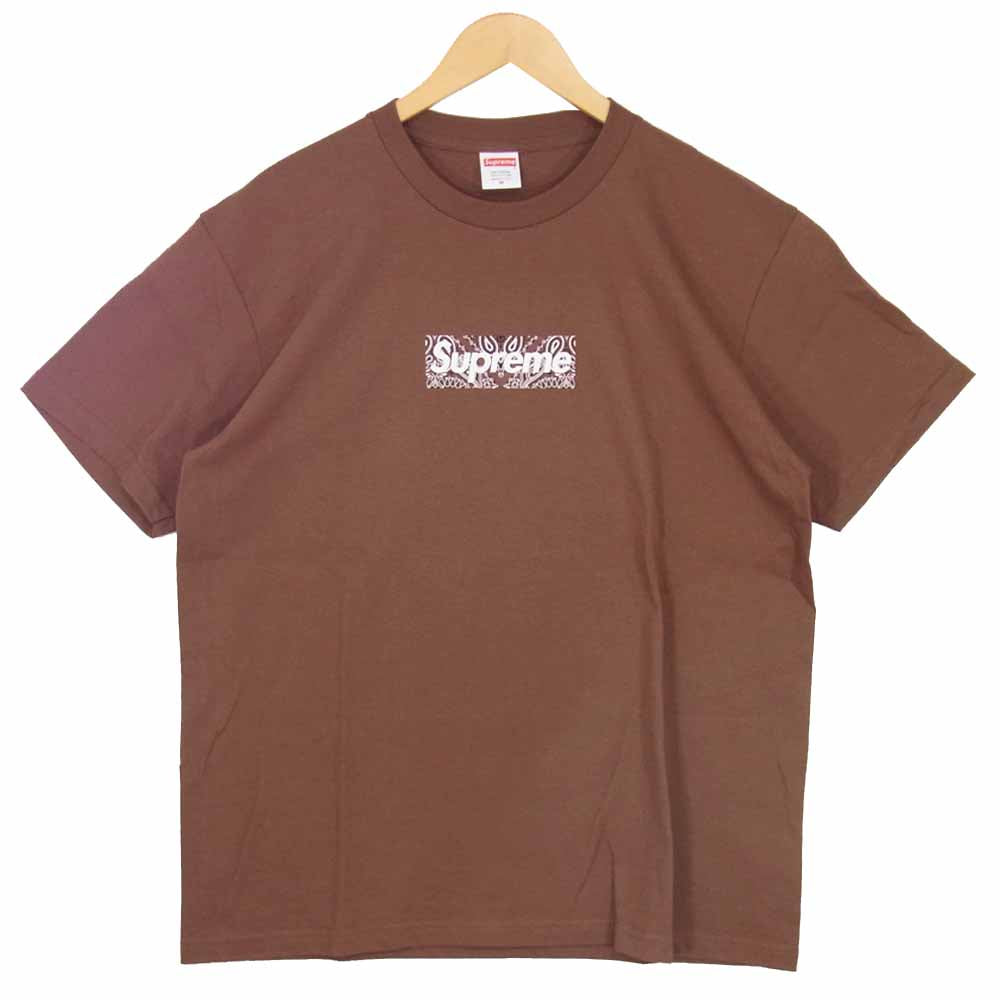 安いセール Supreme バンダナボックスロゴTシャツ Mの通販 by RINKAN