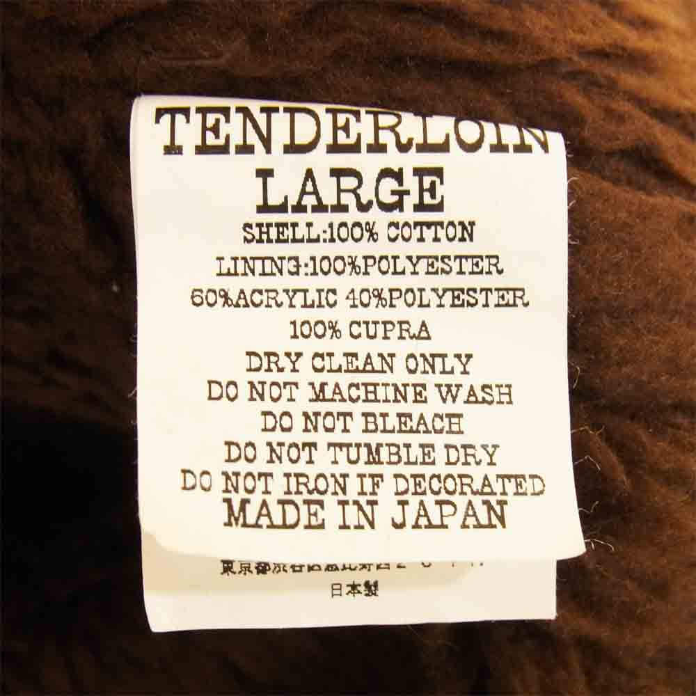 TENDERLOIN テンダーロイン T-SADDLE JIMON JKT サドル ジモン ジャケット ブラウン系 L【中古】