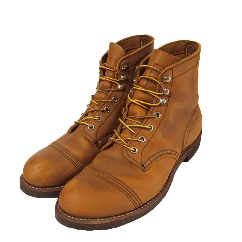 独特の素材 廃盤品 RED WING Iron Range No.8112 9D dynamic-it.ro