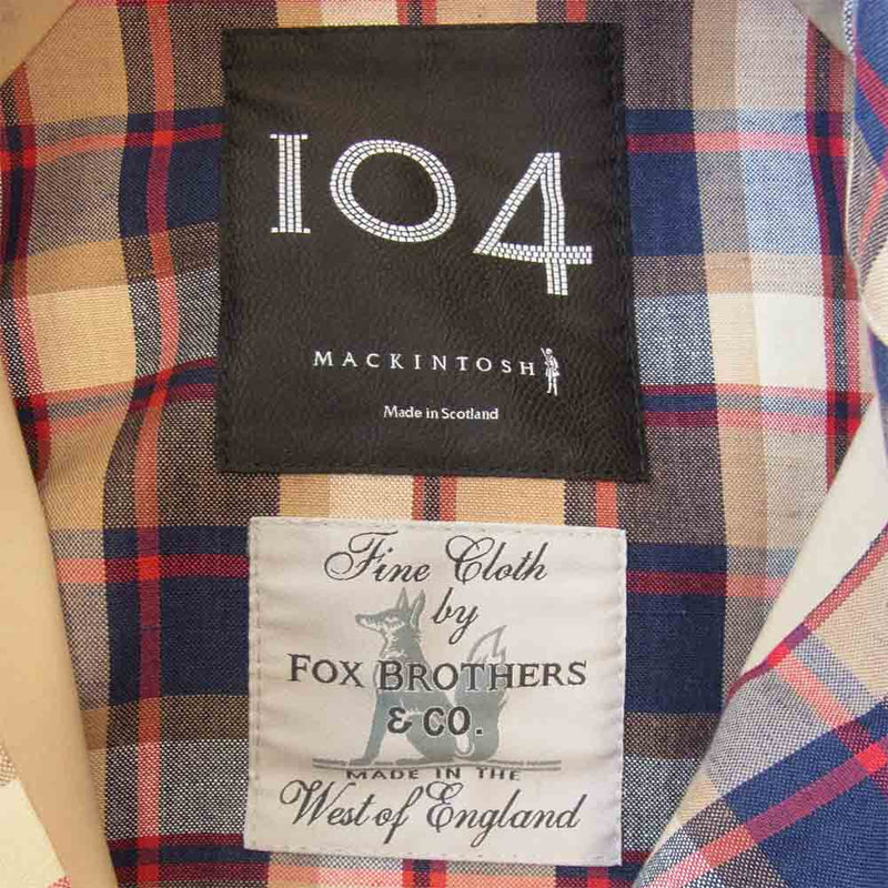 耐熱 二層 足あとぐらす (M) MACKINTOSH×FOX BROTHERSマッキントッシュ