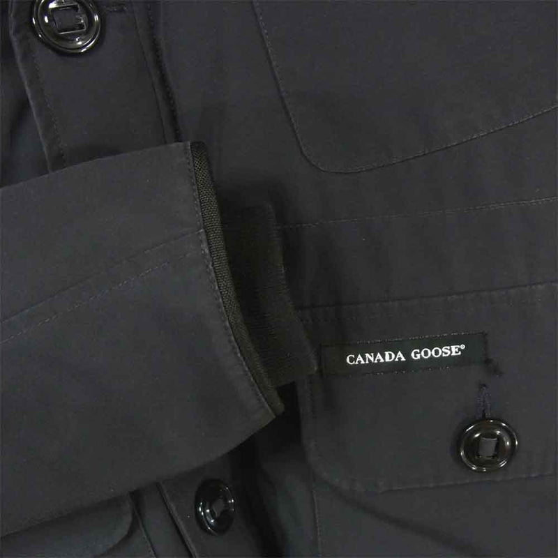 CANADA GOOSE カナダグース 2301JM 国内正規品 グリフィンタグ RUSSEL PARKA ラッセル パーカー ダウン ジャケット  ダークネイビー系 M【中古】