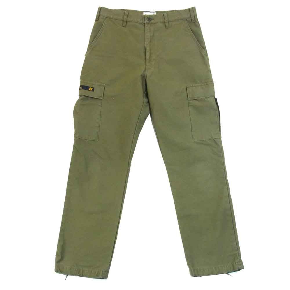 カラー黒wtaps jungle stock trousers - ワークパンツ/カーゴパンツ